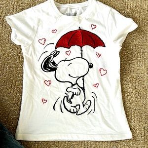 Snoopy love shirt